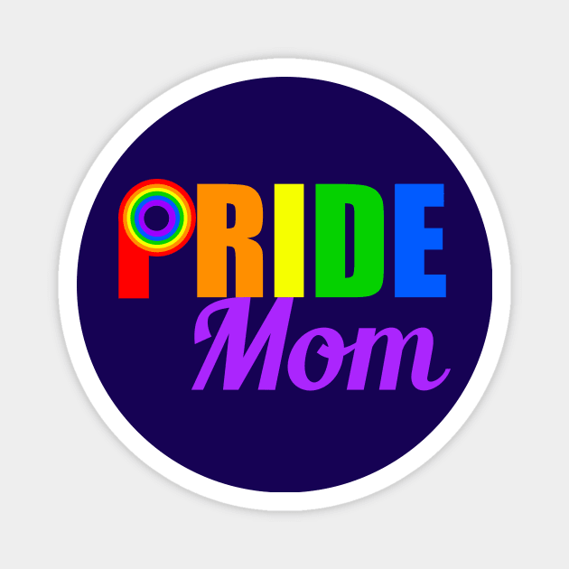 Gay Pride Mom Magnet by epiclovedesigns